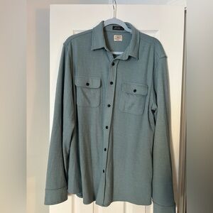 Faherty Men's Casual Button Down Shirt - Light Blue